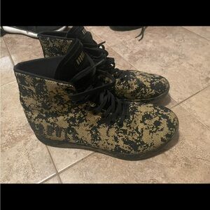 NOBULL Black and Gold Athletic Shoes